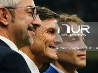 Javier Zanetti (FC Inter) during the Italian championship Serie A football match between FC Internazionale and AC Milan in Milan, Italy, on...