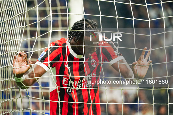 Tammy Abraham (AC Milan) during the Italian championship Serie A football match between FC Internazionale and AC Milan in Milan, Italy, on S...