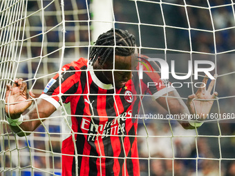 Tammy Abraham (AC Milan) during the Italian championship Serie A football match between FC Internazionale and AC Milan in Milan, Italy, on S...