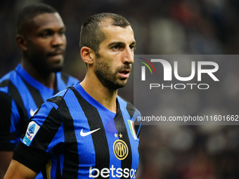 Henrikh Mkhitaryan (FC Inter) during the Italian championship Serie A football match between FC Internazionale and AC Milan in Milan, Italy,...