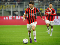 Christian Pulisic (AC Milan) during the Italian championship Serie A football match between FC Internazionale and AC Milan in Milan, Italy,...