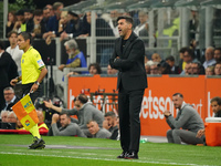 The head coach Paulo Fonseca (AC Milan) during the Italian championship Serie A football match between FC Internazionale and AC Milan at San...