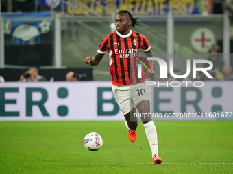 Rafael Leao (AC Milan) during the Italian championship Serie A football match between FC Internazionale and AC Milan in Milan, Italy, on Sep...