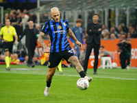 Federico Dimarco (FC Inter) during the Italian championship Serie A football match between FC Internazionale and AC Milan in Milan, Italy, o...