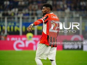 Emerson Royal (AC Milan) during the Italian championship Serie A football match between FC Internazionale and AC Milan in Milan, Italy, on S...