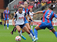 Hayley Raso of Tottenham Hotspur Women is in action during the Barclays FA Women's Super League soccer match between Tottenham Hotspur Women...