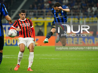 Hakan Calhanoglu (FC Inter) during the Italian championship Serie A football match between FC Internazionale and AC Milan in Milan, Italy, o...