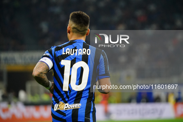 Lautaro Martinez (FC Inter) during the Italian championship Serie A football match between FC Internazionale and AC Milan in Milan, Italy, o...