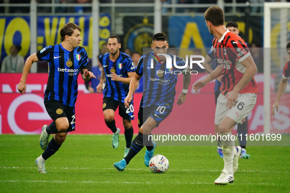 Lautaro Martinez (FC Inter) during the Italian championship Serie A football match between FC Internazionale and AC Milan in Milan, Italy, o...