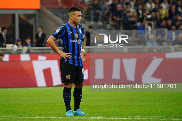 Lautaro Martinez (FC Inter) during the Italian championship Serie A football match between FC Internazionale and AC Milan in Milan, Italy, o...