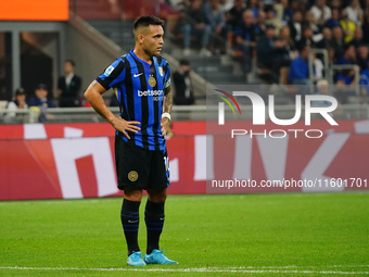 Lautaro Martinez (FC Inter) during the Italian championship Serie A football match between FC Internazionale and AC Milan in Milan, Italy, o...