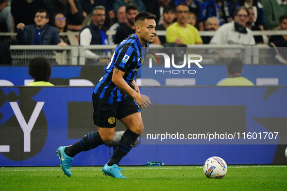 Lautaro Martinez (FC Inter) during the Italian championship Serie A football match between FC Internazionale and AC Milan in Milan, Italy, o...