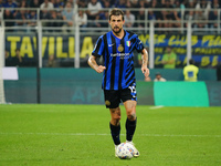 Francesco Acerbi (FC Inter) during the Italian championship Serie A football match between FC Internazionale and AC Milan in Milan, Italy, o...