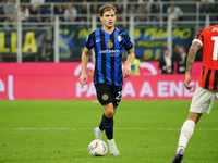 Nicolo' Barella (FC Inter) during the Italian championship Serie A football match between FC Internazionale and AC Milan in Milan, Italy, on...