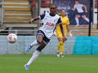 Jessica Naz of Tottenham Hotspur Women is in action during the Barclays FA Women's Super League soccer match between Tottenham Hotspur Women...