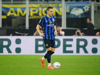 Piotr Zielinski (FC Inter) during the Italian championship Serie A football match between FC Internazionale and AC Milan in Milan, Italy, on...