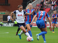 Hayley Raso of Tottenham Hotspur Women is in action during the Barclays FA Women's Super League soccer match between Tottenham Hotspur Women...