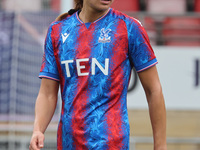 Mille Geji of Crystal Palace Women is in action during the Barclays FA Women's Super League soccer match between Tottenham Hotspur Women and...