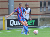 Mille Geji of Crystal Palace Women is in action during the Barclays FA Women's Super League soccer match between Tottenham Hotspur Women and...