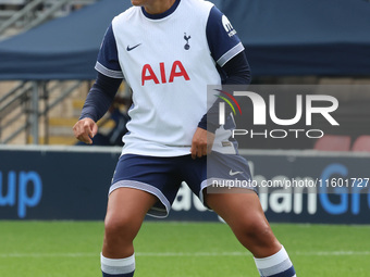 Drew Spence of Tottenham Hotspur Women is in action during the Barclays FA Women's Super League soccer match between Tottenham Hotspur Women...