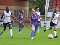 Felicity Gibbons of Crystal Palace Women is in action during the Barclays FA Women's Super League soccer match between Tottenham Hotspur Wom...