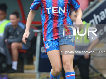 Josie Green of Crystal Palace Women is in action during the Barclays FA Women's Super League soccer match between Tottenham Hotspur Women an...