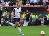 Martha Thomas of Tottenham Hotspur Women is in action during the Barclays FA Women's Super League soccer match between Tottenham Hotspur Wom...