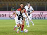 Adrian Bernabe of Parma Calcio is in action during the Serie A match between Lecce and Parma in Lecce, Italy, on September 21, 2024. (