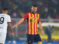 Ante Rebic of US Lecce is in action during the Serie A match between Lecce and Parma in Lecce, Italy, on September 21, 2024. (