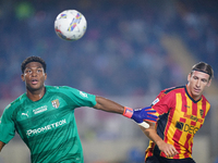 Zion Suzuki of Parma Calcio during the Serie A match between Lecce and Parma in Lecce, Italy, on September 21, 2024. (