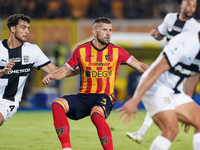 Ante Rebic of US Lecce is in action during the Serie A match between Lecce and Parma in Lecce, Italy, on September 21, 2024. (