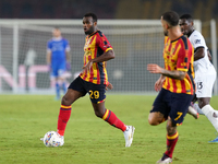 Lasagna Coulibaly of US Lecce is in action during the Serie A match between Lecce and Parma in Lecce, Italy, on September 21, 2024. (