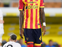 Kialonda Gaspar of US Lecce is in action during the Serie A match between Lecce and Parma in Lecce, Italy, on September 21, 2024. (