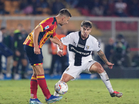 Adrian Bernabe of Parma Calcio is in action during the Serie A match between Lecce and Parma in Lecce, Italy, on September 21, 2024. (