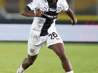 Woyo Coulibaly of Parma Calcio is in action during the Serie A match between Lecce and Parma in Lecce, Italy, on September 21, 2024. (