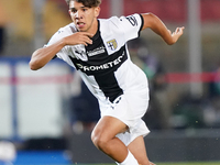 Anas Haj Mohamed of Parma Calcio is in action during the Serie A match between Lecce and Parma in Lecce, Italy, on September 21, 2024. (