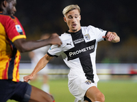 Pontus Almqvist of Parma Calcio is in action during the Serie A match between Lecce and Parma in Lecce, Italy, on September 21, 2024. (