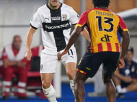 Pontus Almqvist of Parma Calcio is in action during the Serie A match between Lecce and Parma in Lecce, Italy, on September 21, 2024. (