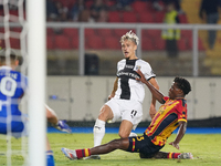 Pontus Almqvist of Parma Calcio is in action during the Serie A match between Lecce and Parma in Lecce, Italy, on September 21, 2024. (