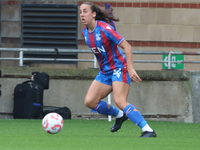 Brooke Aspin (on loan from Chelsea) of Crystal Palace Women is in action during the Barclays FA Women's Super League soccer match between To...