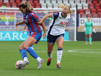 Katie Stengel of Crystal Palace Women plays during the Barclays FA Women's Super League soccer match between Tottenham Hotspur Women and Cry...