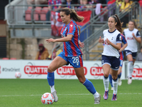 Katie Stengel of Crystal Palace Women plays during the Barclays FA Women's Super League soccer match between Tottenham Hotspur Women and Cry...