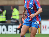 Katie Stengel of Crystal Palace Women plays during the Barclays FA Women's Super League soccer match between Tottenham Hotspur Women and Cry...