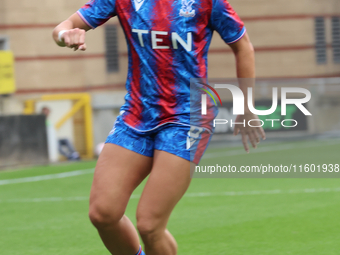 Molly-Mae Sharpe of Crystal Palace Women is in action during the Barclays FA Women's Super League soccer match between Tottenham Hotspur Wom...