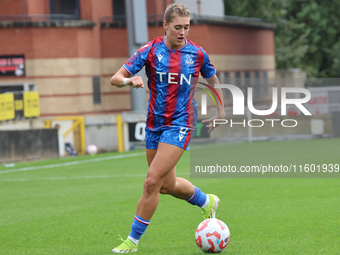 Molly-Mae Sharpe of Crystal Palace Women is in action during the Barclays FA Women's Super League soccer match between Tottenham Hotspur Wom...