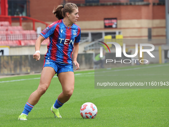 Molly-Mae Sharpe of Crystal Palace Women is in action during the Barclays FA Women's Super League soccer match between Tottenham Hotspur Wom...