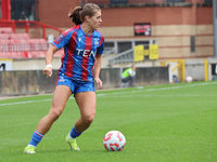 Molly-Mae Sharpe of Crystal Palace Women is in action during the Barclays FA Women's Super League soccer match between Tottenham Hotspur Wom...