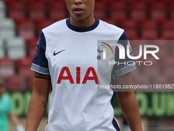 Lenna Gunning-Williams of Tottenham Hotspur Women during the Barclays FA Women's Super League soccer match between Tottenham Hotspur Women a...