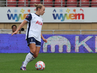 Olga Ahtinen of Tottenham Hotspur Women is in action during the Barclays FA Women's Super League soccer match between Tottenham Hotspur Wome...