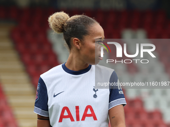 Lenna Gunning-Williams of Tottenham Hotspur Women during the Barclays FA Women's Super League soccer match between Tottenham Hotspur Women a...